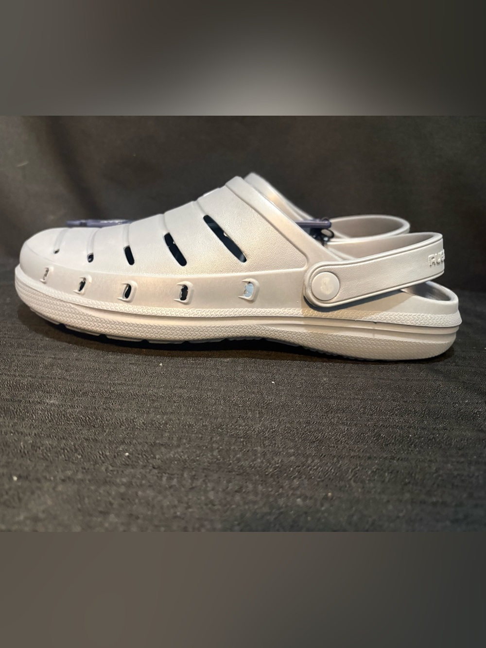 Rugged Shark Men's Cove Clogs Gray size 12 NWT